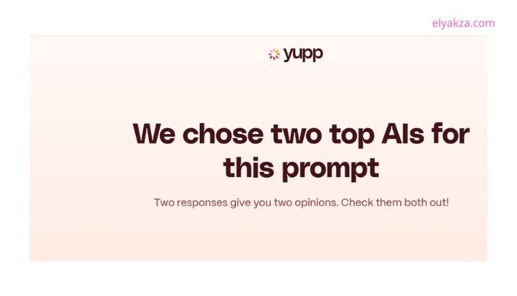 اكتشف منصة Yapp.ai: استخدم الذكاء الاصطناعي مجانًا واربح المال 1 منصة Yapp.ai