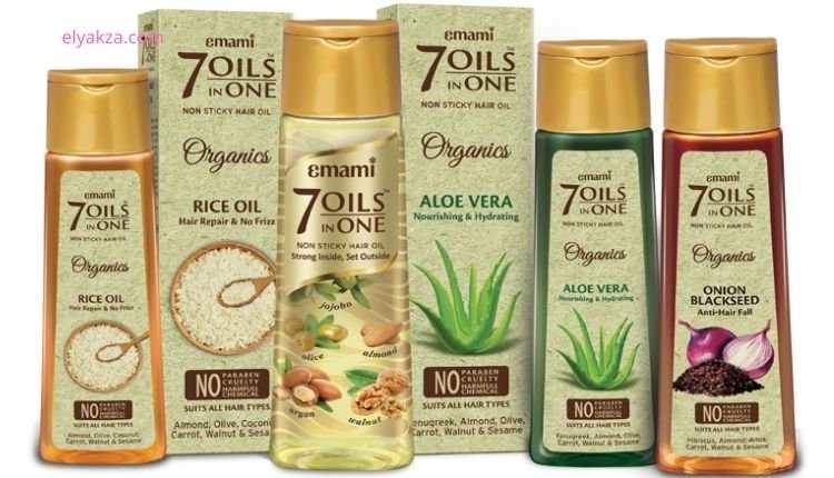 الزيوت الهندية للشعر: دليلك الشامل لنمو صحي وشعر كثيف ومعالجة التساقط 3 Emami 7 Oils in 1