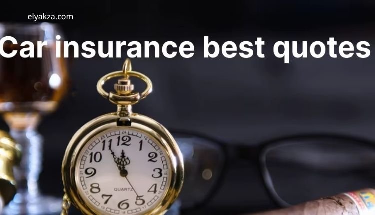 the Best Cheap Car Insurance Quotes