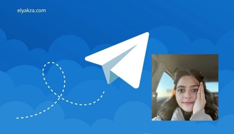 صورة تحتوي على شعار نلجرام مع صورة الفتاة جودي عماد ضمن الحديث عن مقطع سكس جودي عماد