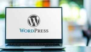 creating a website using WordPress