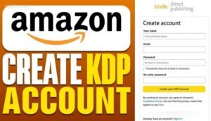طريقة إنشاء حساب KDP