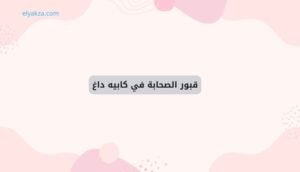 موقع اليقظة - الموقع العربي الشامل 9 قبور الصحابة في كابيه داغ